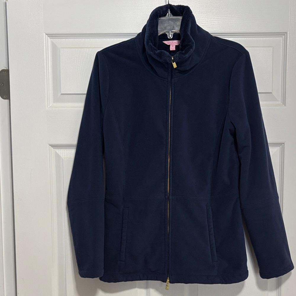 Lilly Pulitzer Women’s size medium Navy Coat